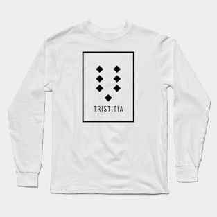 Tristitia Geomantic Figure Long Sleeve T-Shirt